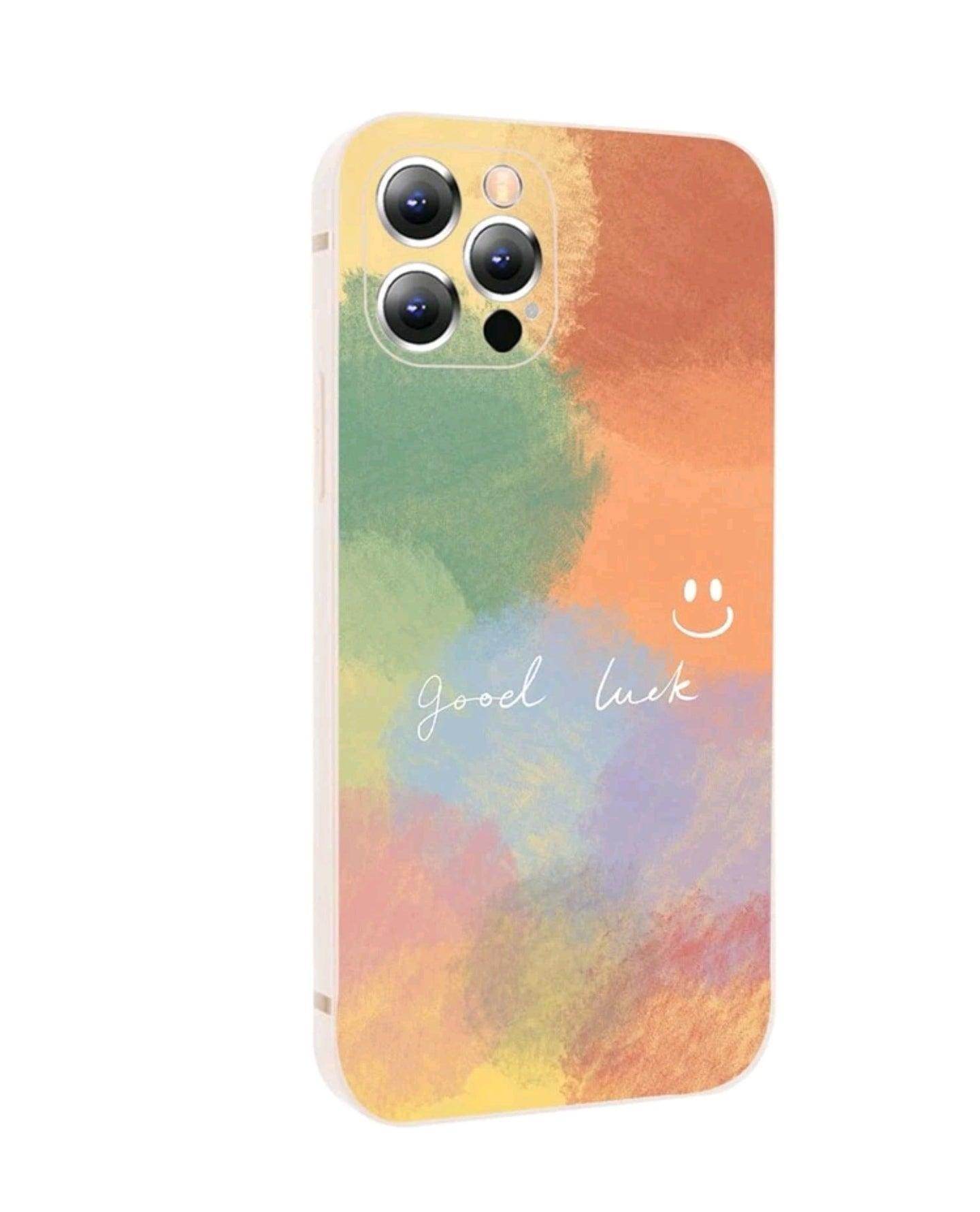 Coque de telephone portable à blocs de couleurs - Le bazar de mymy