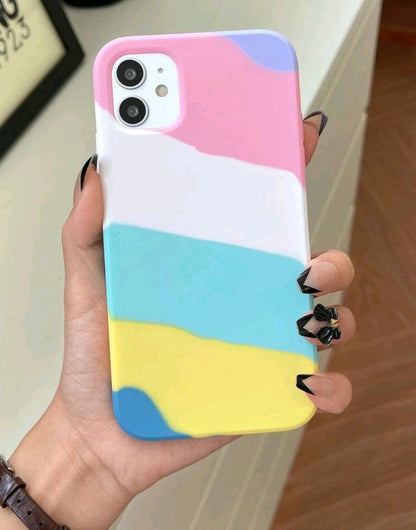 Coque de telephone portable Colorblock - Le bazar de mymy 